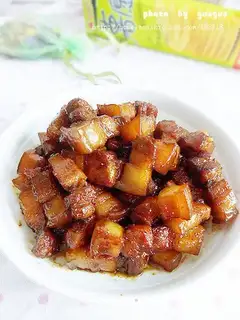 Delicious braised pork
