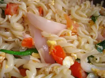 stir-fried pasta