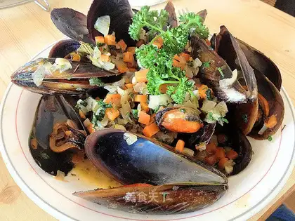 French fried mussels