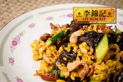 Moo Shu Pork with Soy Sauce