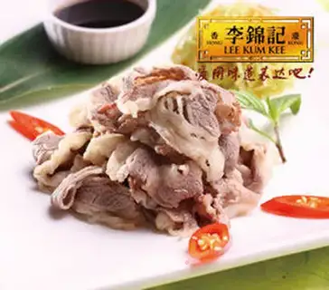Stewed beef slices