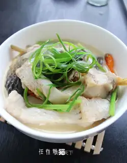 boiled fish