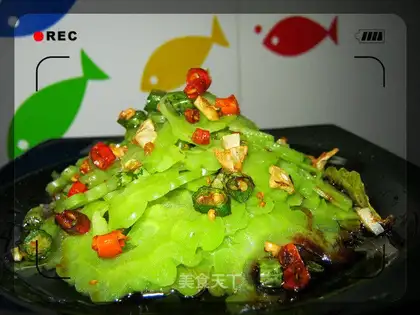 Cold balsam pear