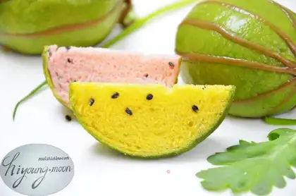Watermelon bun