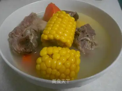Corn ribs soup