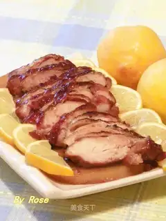 Honey chicken leg