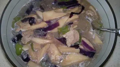 Pleurotus eryngii purple cabbage