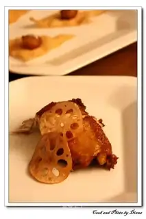 Spiced crispy chicken