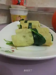 three-color egg roll