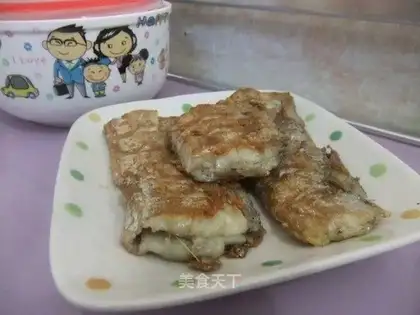 Pan-fried hairtail