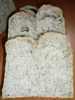 Black bean dregs toast