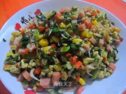 assorted stir-fried