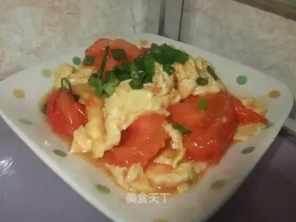 tomato scrambled eggs