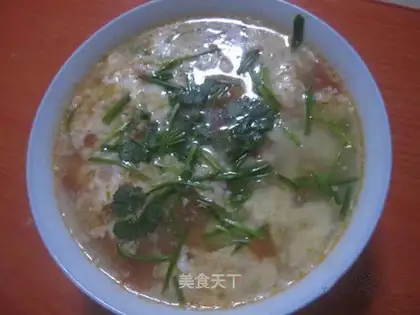 tomato and egg soup