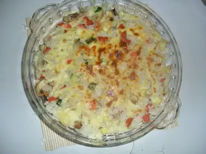 rice with cheese