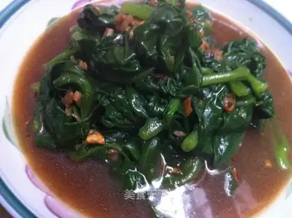 Boiled old vegetables