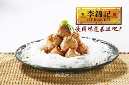 Meatballs in oyster sauce