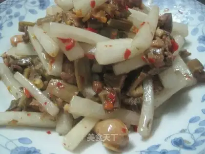 taro and white radish