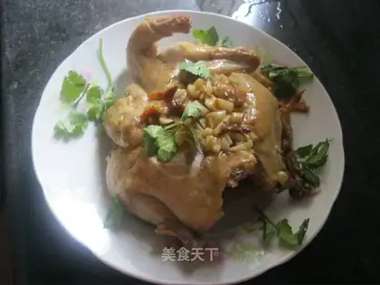 Rice cooker roast chicken