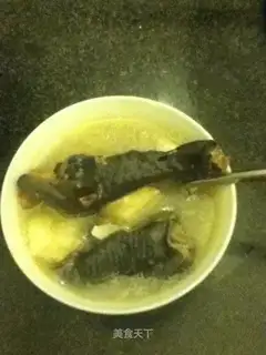 Chinese yam black chicken soup