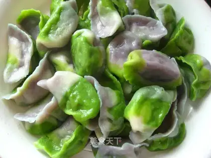 Colorful dumplings