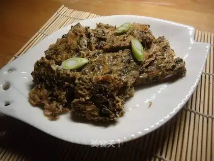 Baked Chunyu sprout eggs