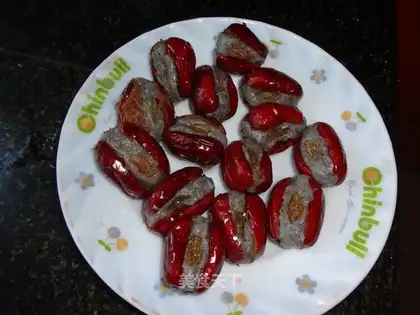 Sweet glutinous rice dates