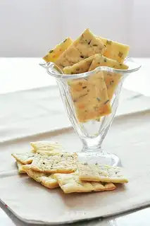 Wild onion biscuits