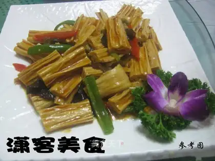 Braised tofu bamboo