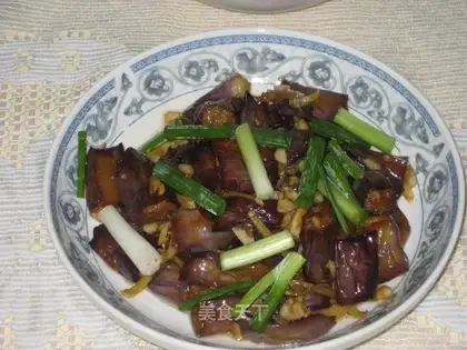 Garlic eggplant