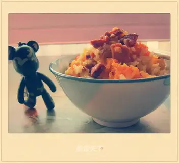 Wacked-fragrant pumpkin rice
