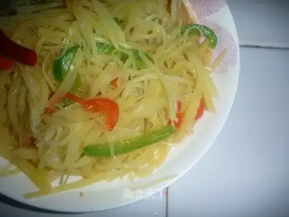 hot and sour potato silk