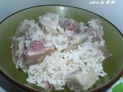Sesame and taro braised rice