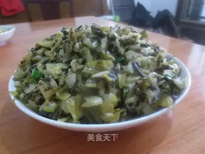 stir-fry pickled cabbage