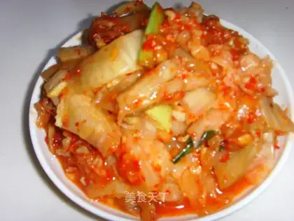 Korean spicy cabbage