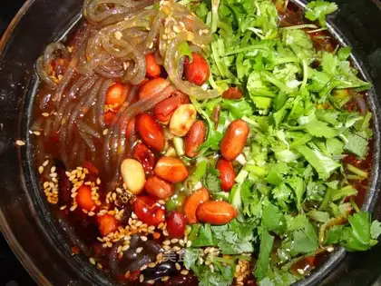 sour rice noodles