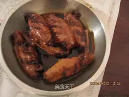 Cola chicken wings