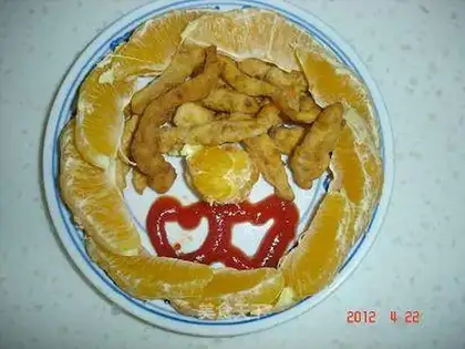Garlic chicken fillet