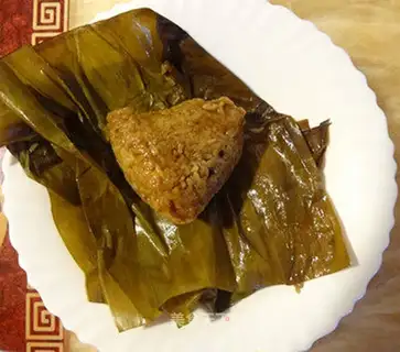 Mushroom and pork rice dumplings