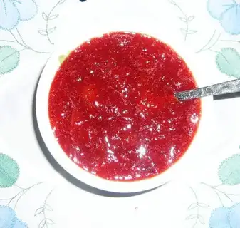 homemade strawberry jam