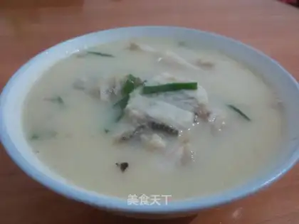 Scallion and Perch Soup