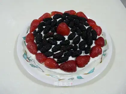 Mulberry cake