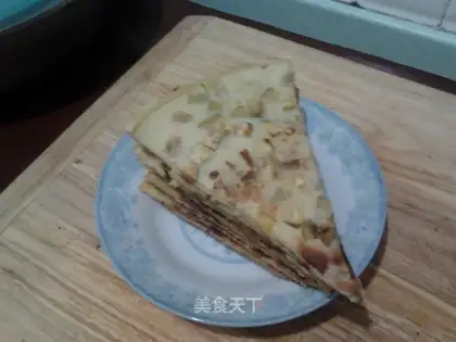 Vegetable and fruit cake