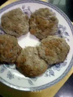 Pan-fried lotus root cake