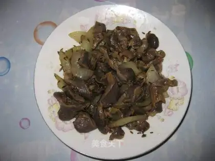 Cumin chicken gizzards