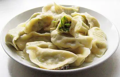 Pleurotus eryngii vegetarian dumplings