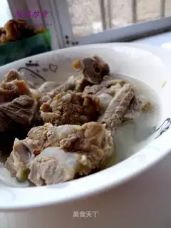 Ribs in clear soup