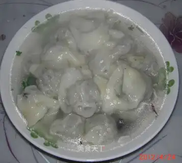 shepherd's purse wonton