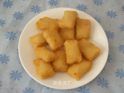 Cartoon chicken nuggets