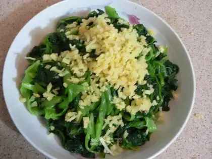 ginger spinach